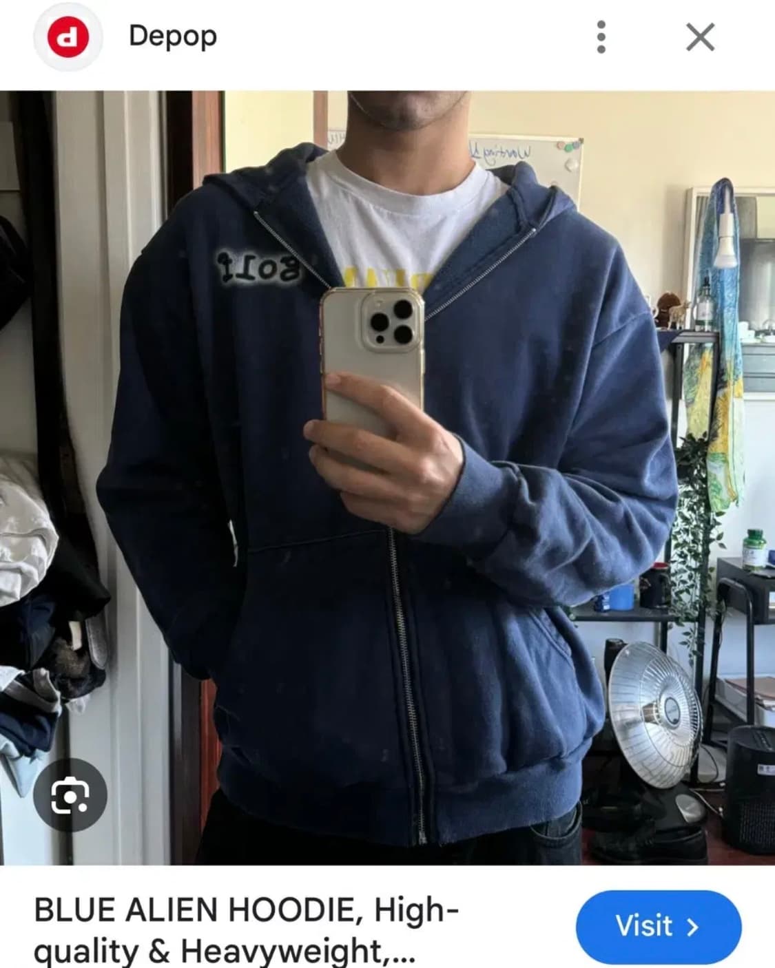 골프왕 Golf Wang 후드집업 m 상품이미지1