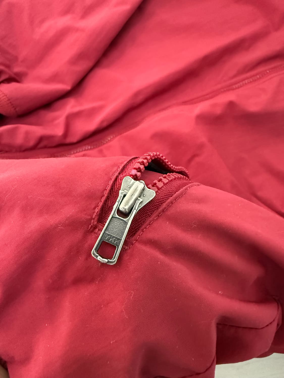 LL Bean 엘엘빈 웜업자켓 버건디 L사이즈 상품이미지3