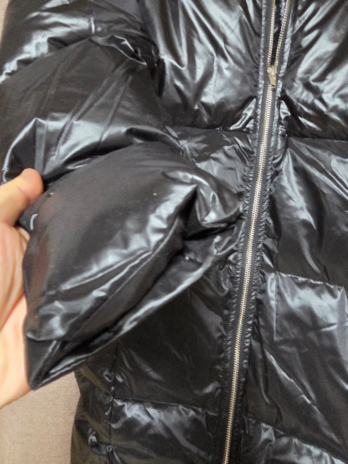 알렉산더왕블랙다운패딩 0사이즈 상품이미지2