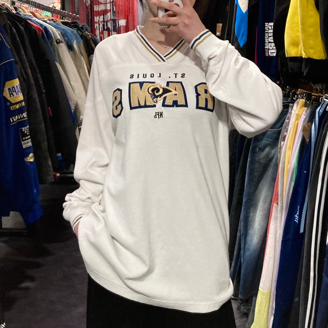 [IM] NFL 세인트루이스 램스 롱슬리브 져지 상품이미지2