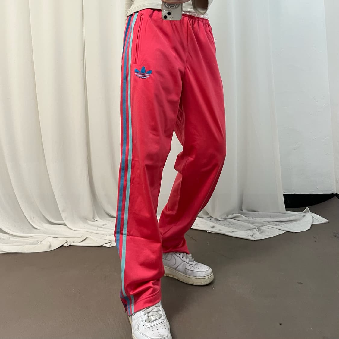 Adidas Pink Firebird Track Pants 상품이미지1