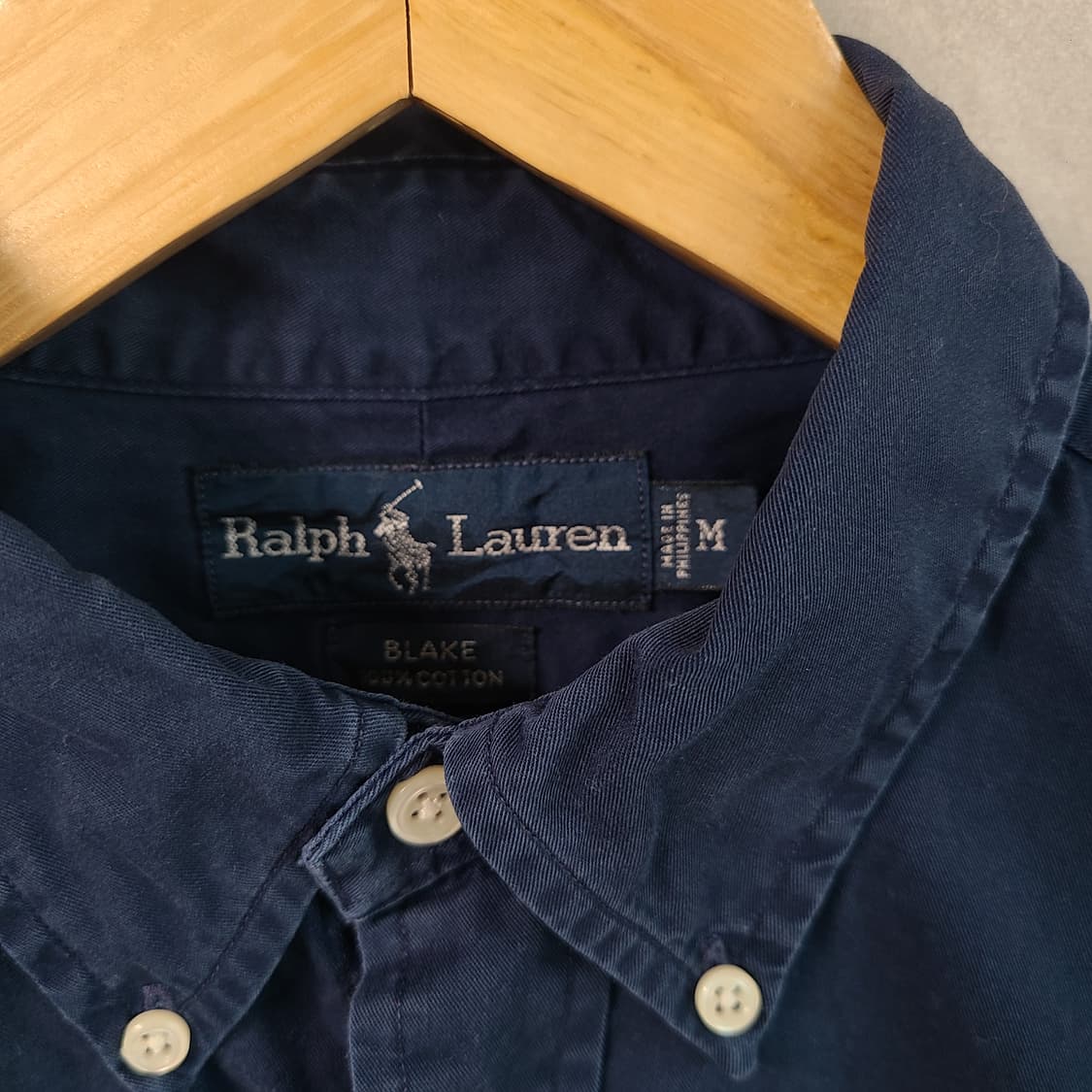 무료배송)105~110 폴로 솔리드 셔츠 블레이크핏 상품이미지4