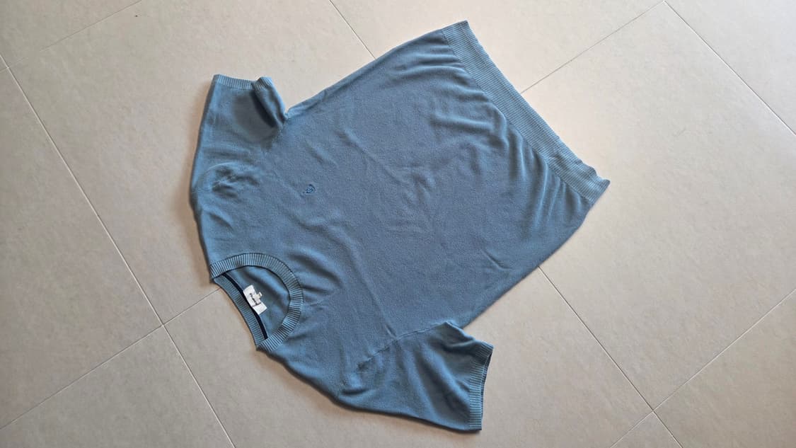 빈폴 젠틀 라운드 니트 반팔 티셔츠 상품이미지8