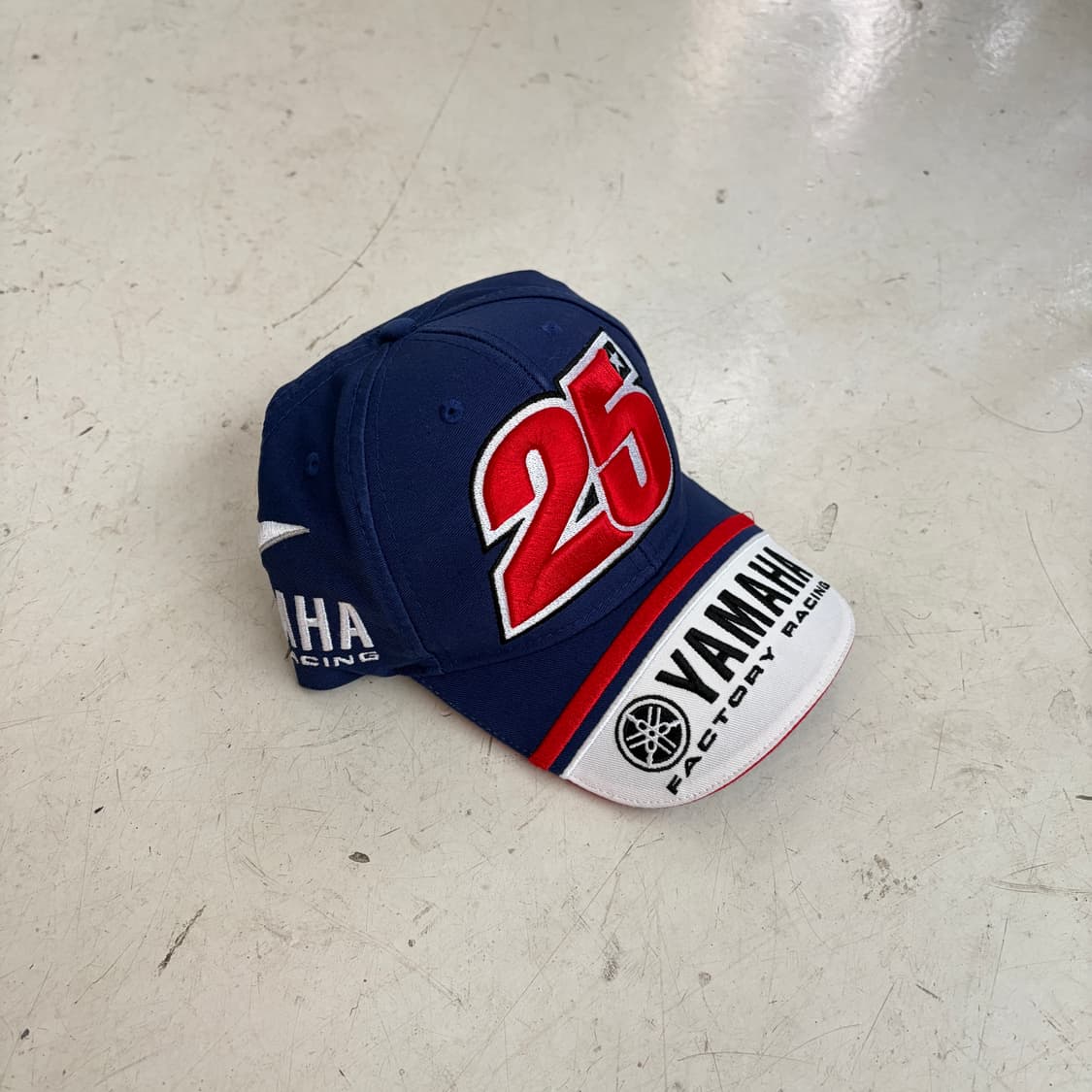 야마하 팩토리 레이싱 매버릭 비냘레스 빈티지 볼캡 OS 상품이미지2