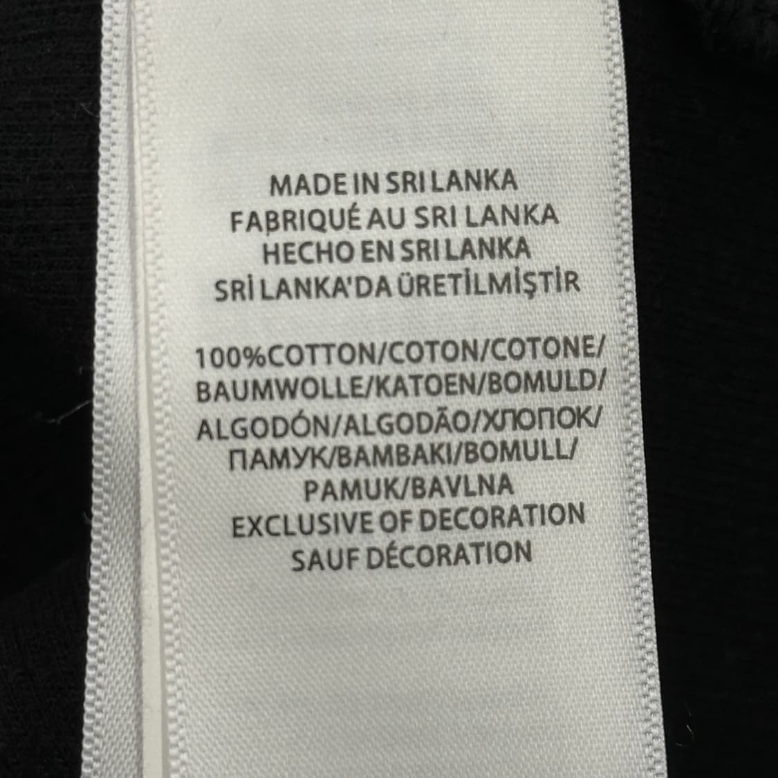 M 폴로랄프로렌 코튼 블랙 반집업 니트  상품이미지5