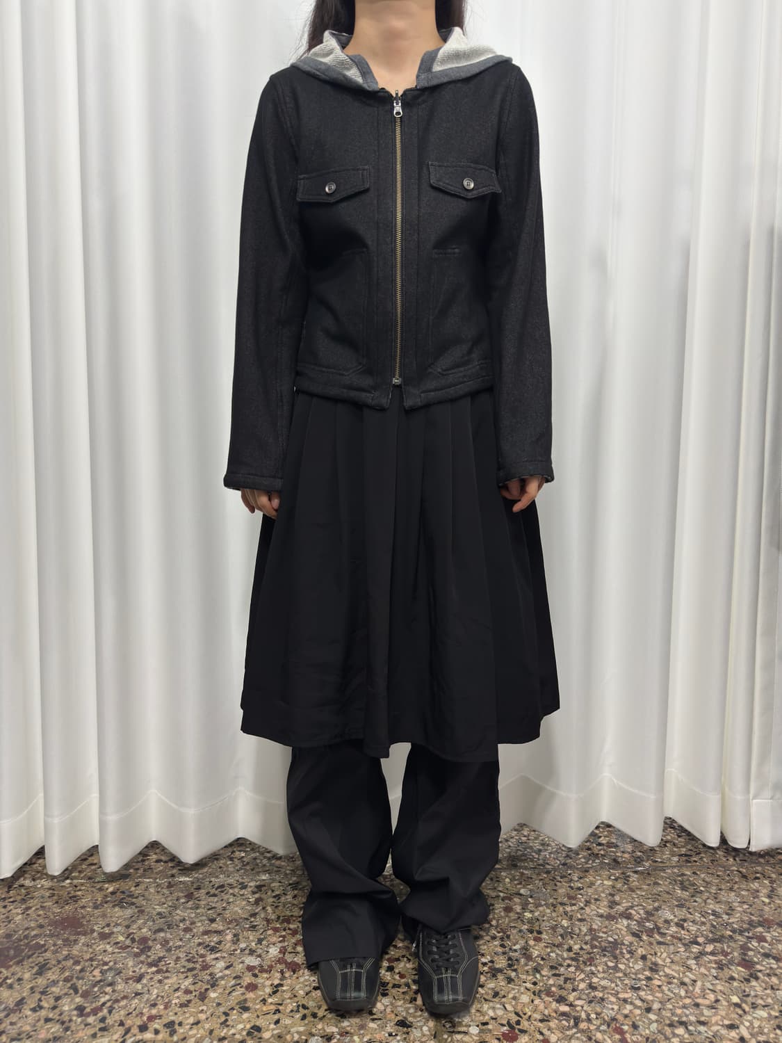 reversible hood jacket 상품이미지6