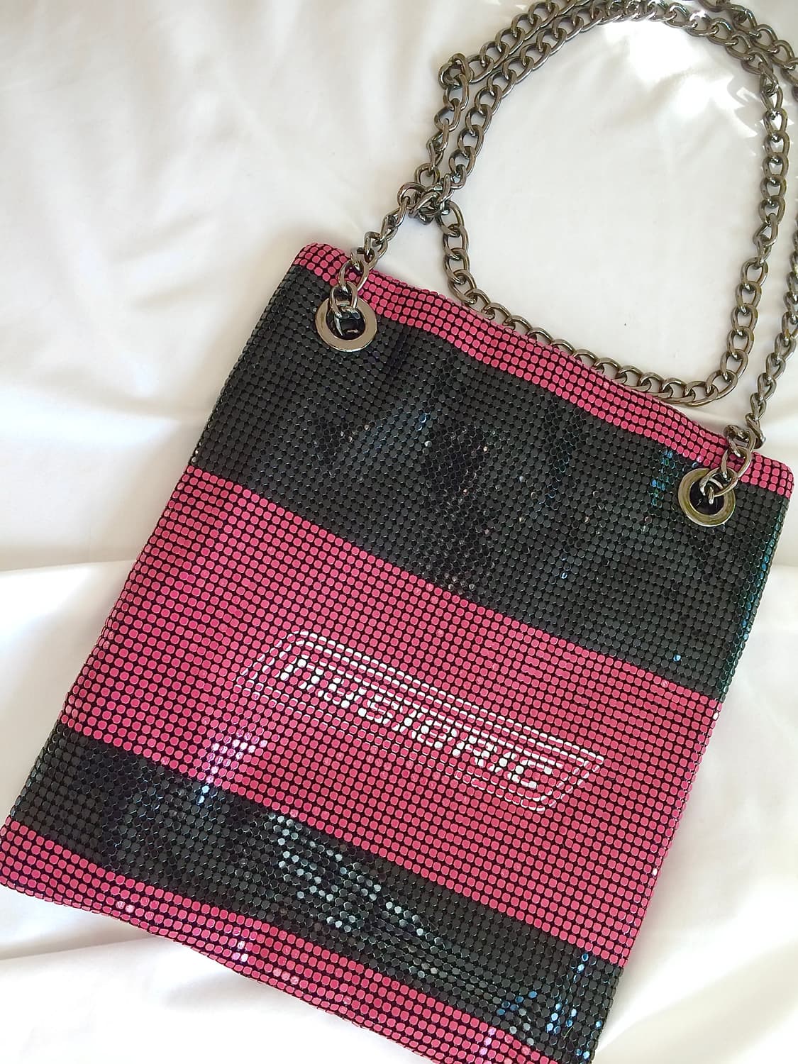 히스테릭 글래머 히스걸 체인 메탈 비즈 크로스 백 숄더 백 상품이미지4