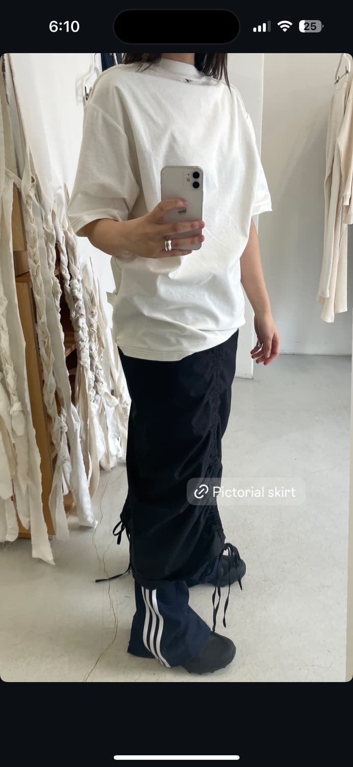 베이스레인지 픽토리얼 스커트 xs 상품이미지1