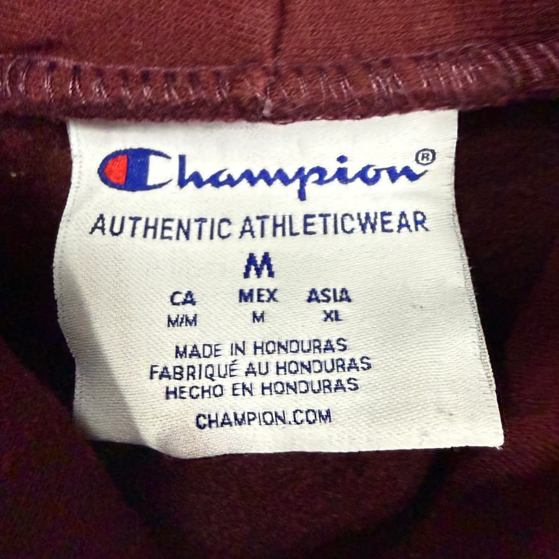 (M)챔피언 Champion 하버드 후드티셔츠(버건디) 상품이미지2
