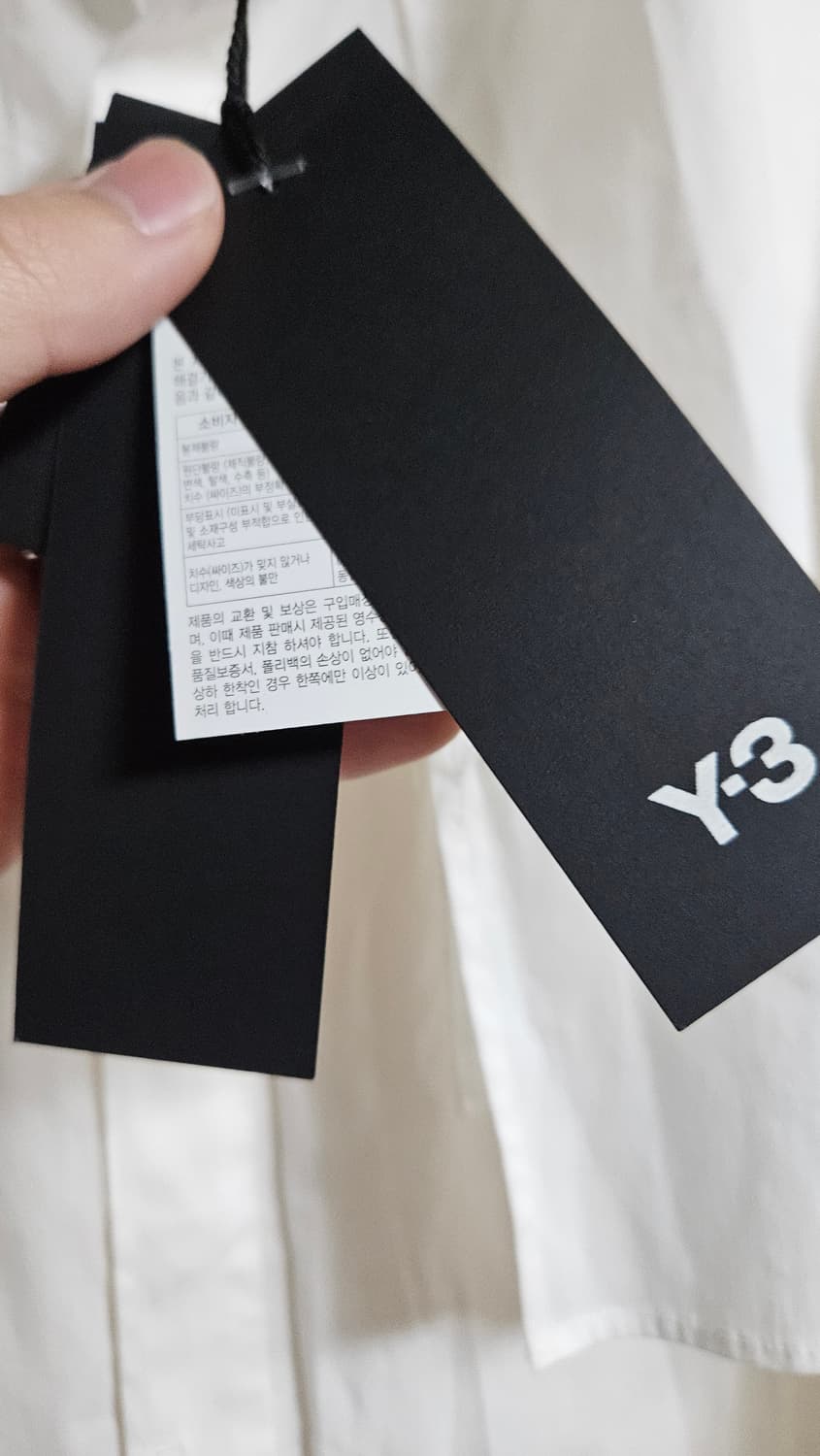 Y-3 요지야마모토 셔츠 정품 신품 상품이미지4