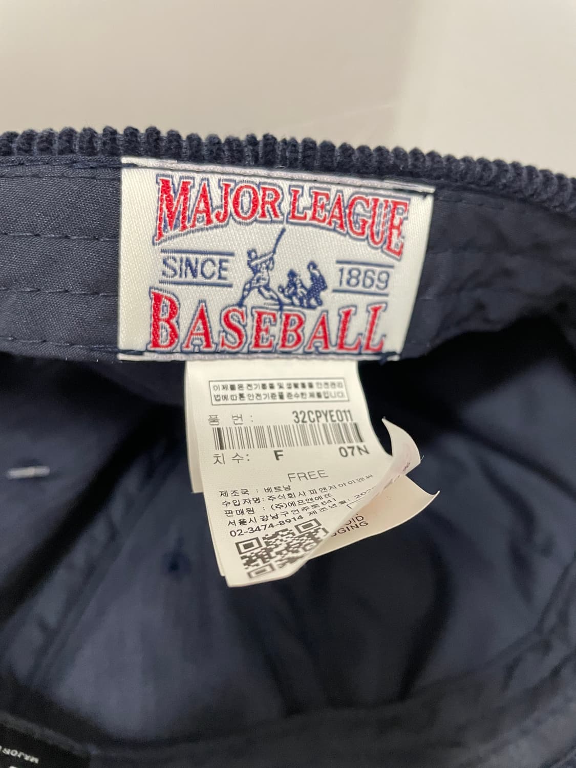 MLB LA다저스 코듀로이 볼캡 상품이미지5