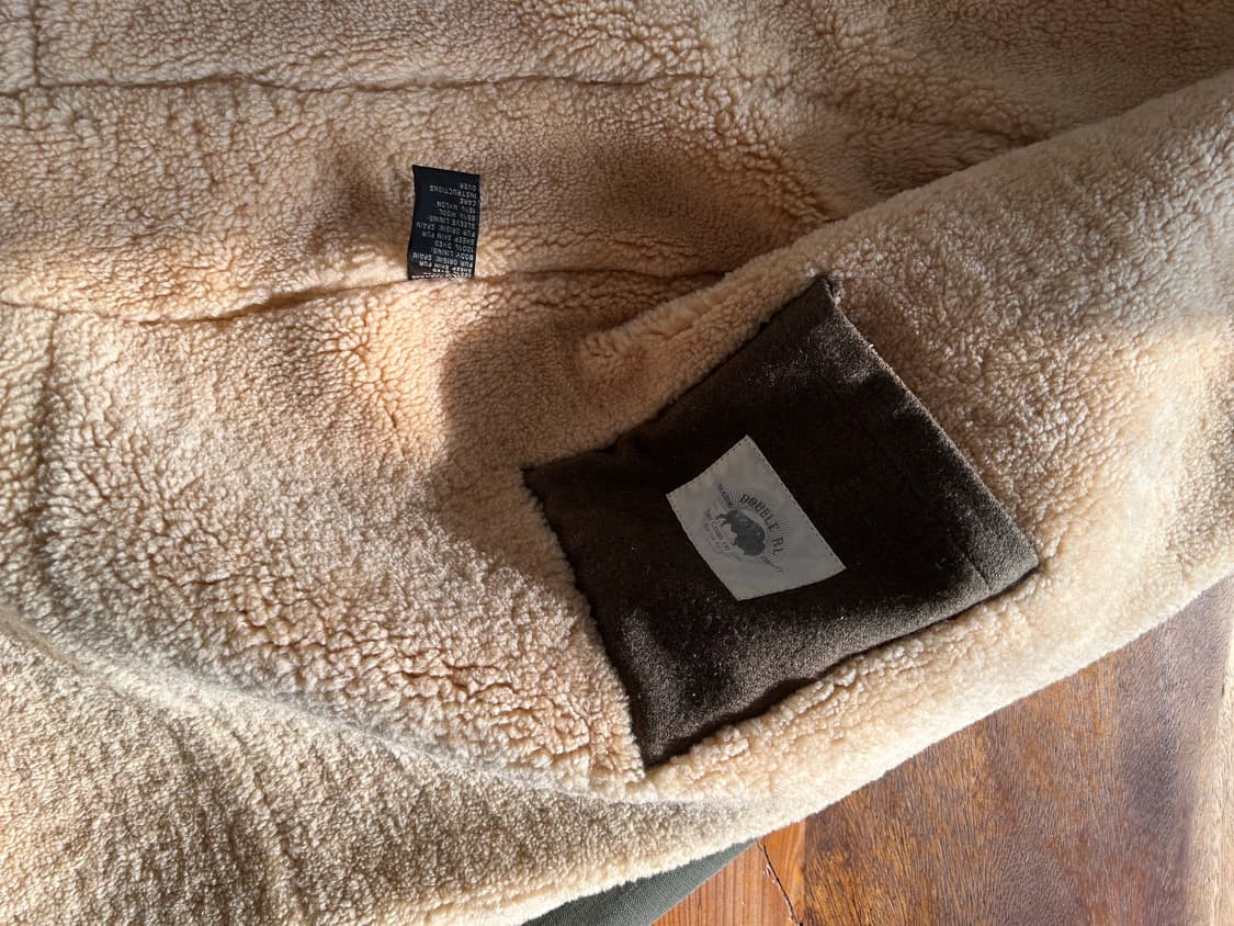 RRL 더블알엘 빈티지 밀리터리 더블 블레스티드 코트(양털) 상품이미지6