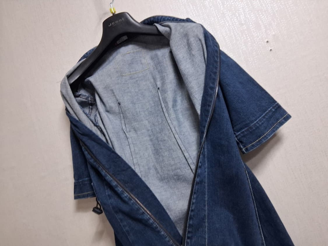 리바이스청원피스 엔지니어드 데님 청원피 Xs 무릎한참아래 기장 비대칭 
 상품이미지8