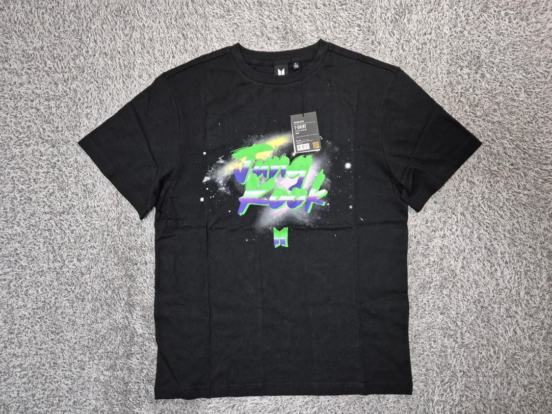 [새상품]BTS 정국 빈티지 레트로 반팔 티셔츠 XL 상품이미지4