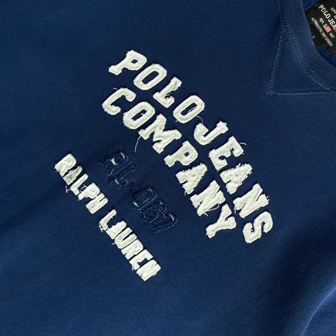 Polo Jeans 폴로 진스 컴퍼니 빈티지 라인 맨투맨 상품이미지2