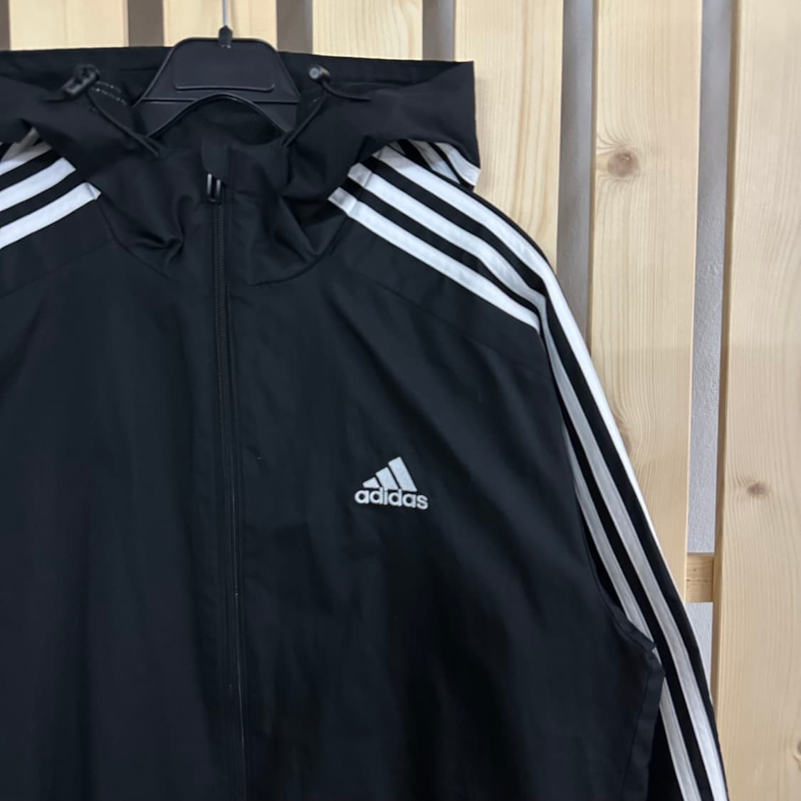 (XL) 아디다스 블랙 바람막이 자켓 상품이미지4