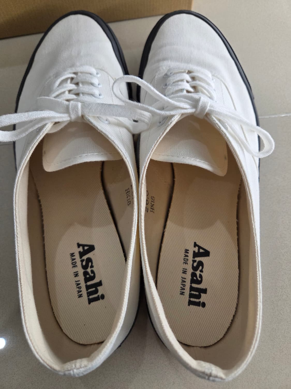 아사히슈즈 덱슈즈 모노크롬 260 1회착 상품이미지5