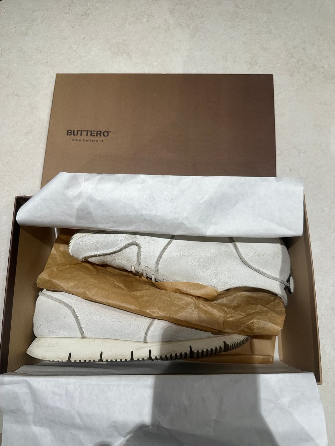 부테로카레라 크랙 화이트 260(40)사이즈 상품이미지6