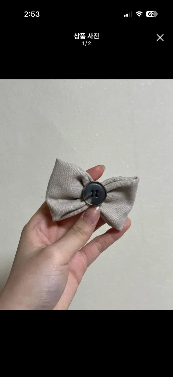 핸드메이드 리본(삔) (상세페이지에 판매가!!) 상품이미지1