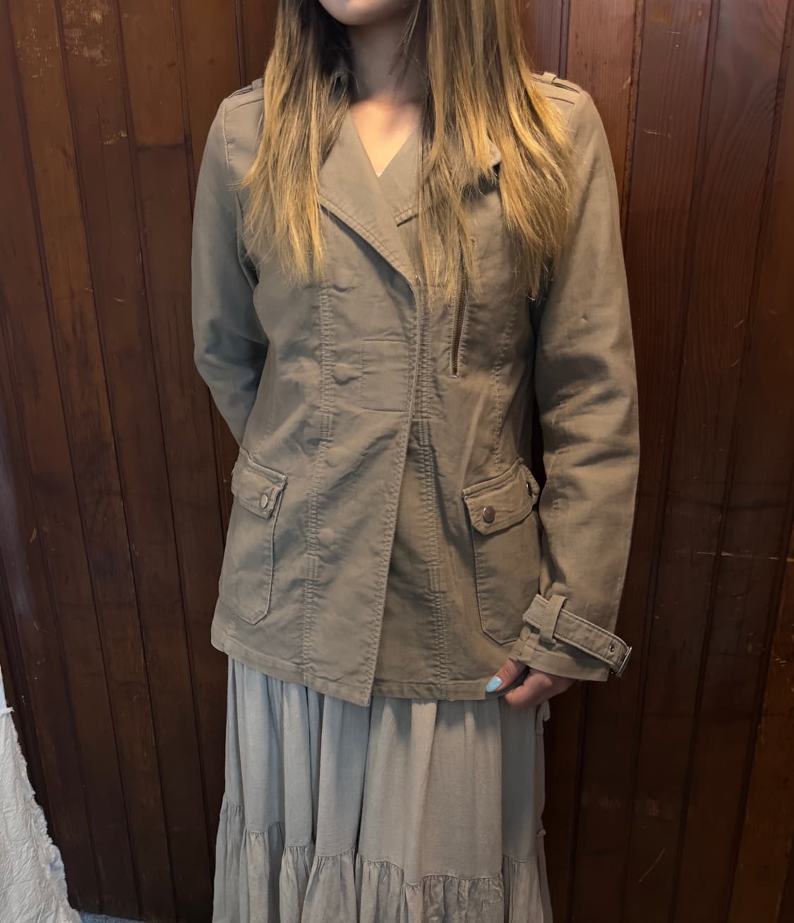 vintage safari jacket 상품이미지1