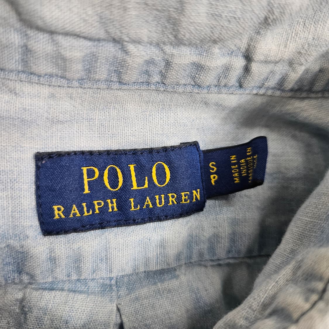 폴로 랄프 로렌 신형 샴브레이 셔츠 s 상품이미지3