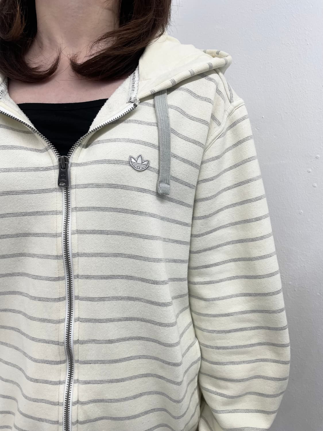 아디다스 너드 스트라이프 후드집업 상품이미지5