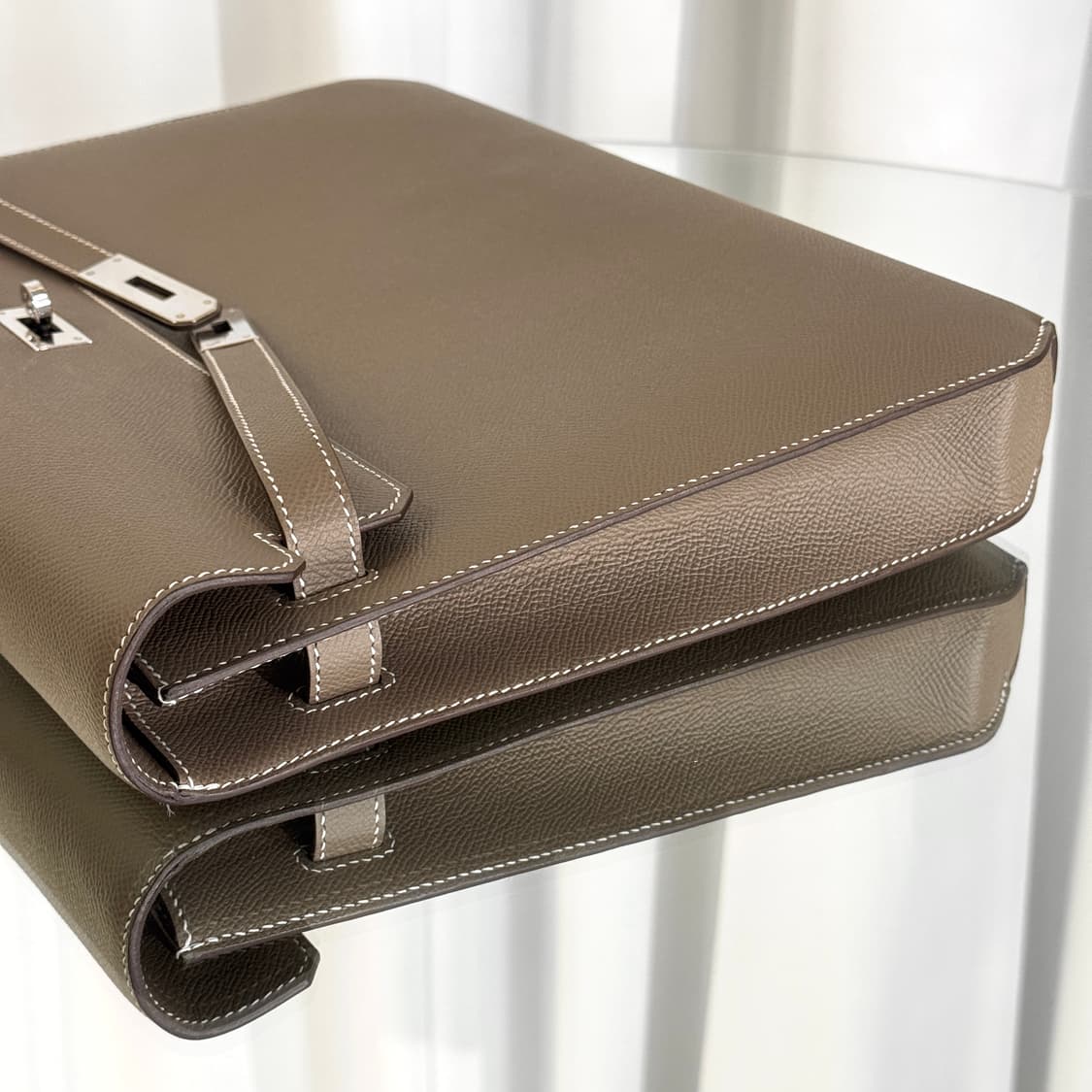 [새상품급/풀구성]에르메스 켈리 데페슈 36 앱송 브리프케이스 상품이미지8