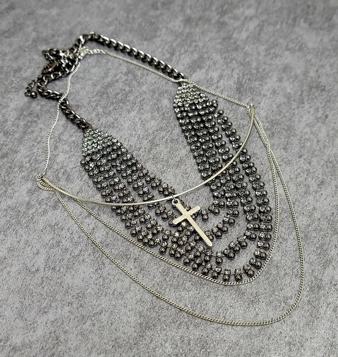 cross necklace set 상품이미지1