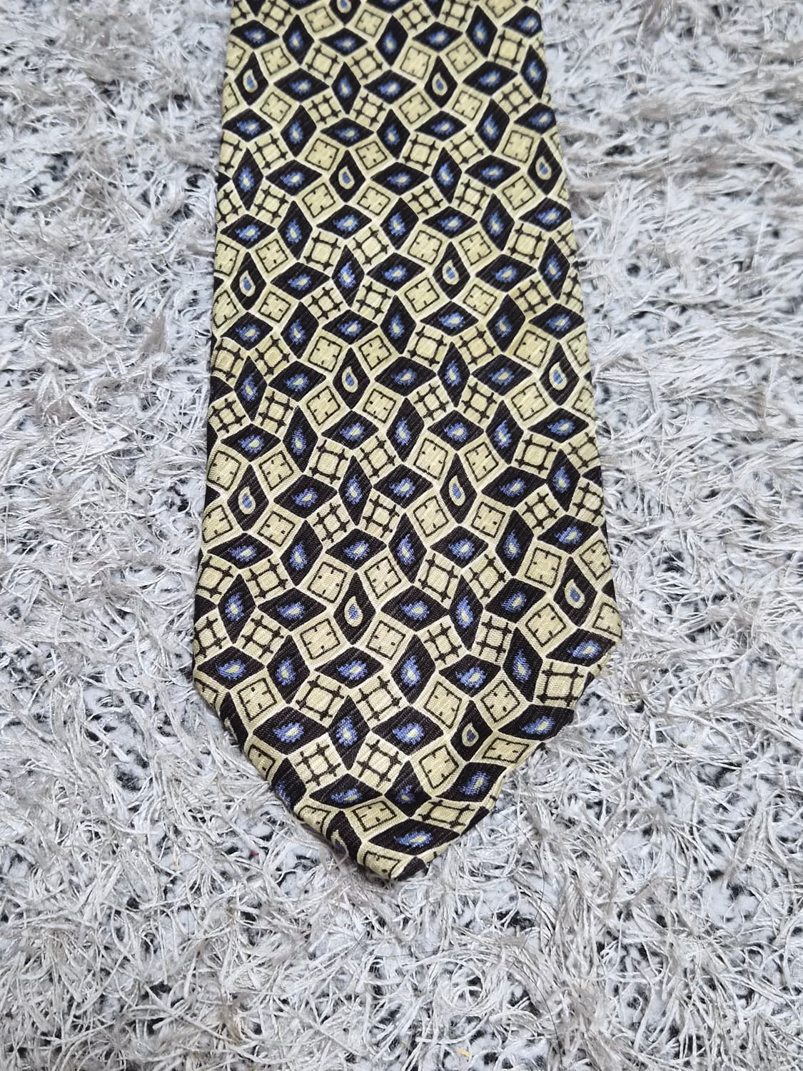 발리Bally 빈티지 패턴 넥타이 Free - N36 상품이미지2