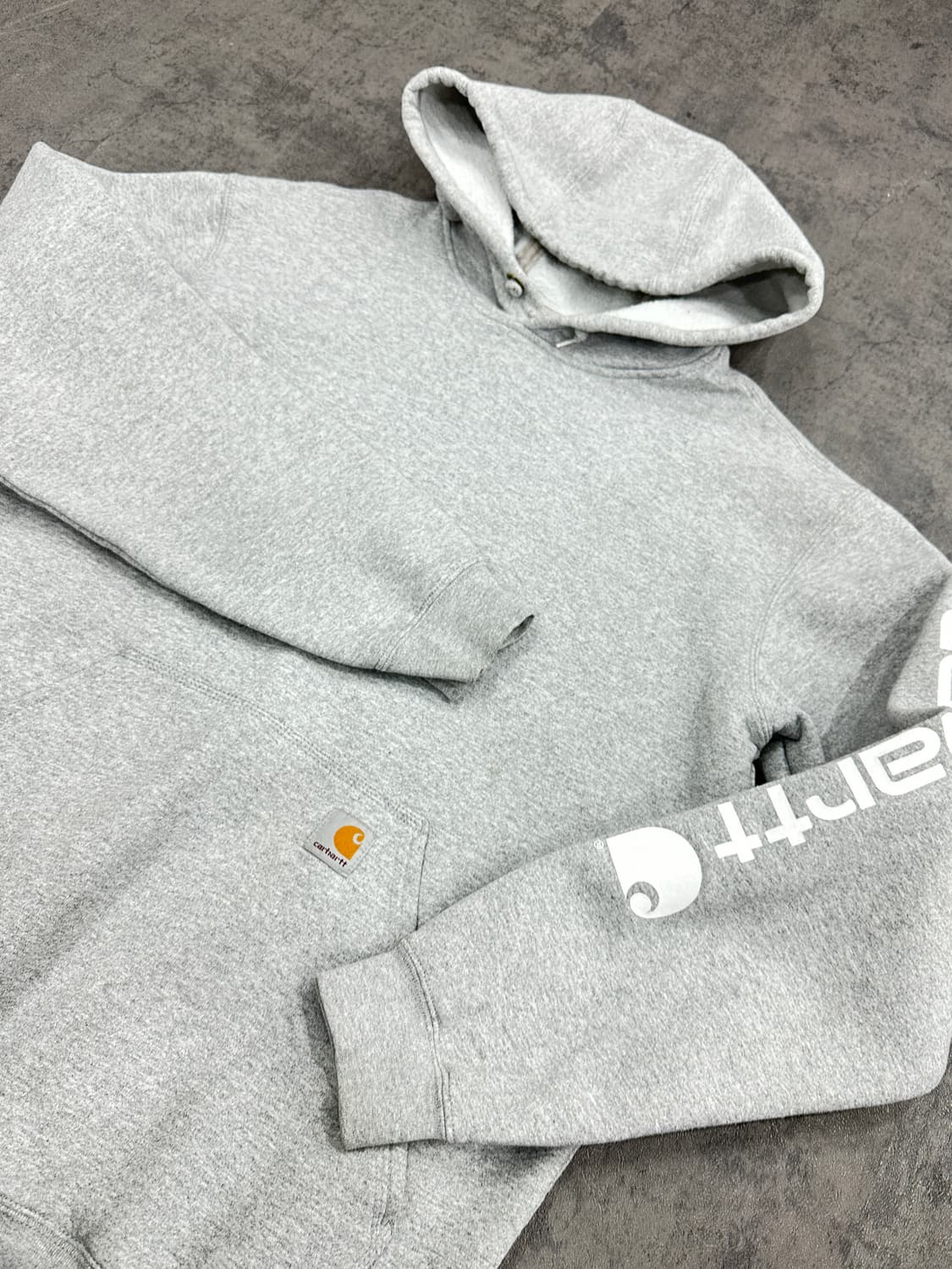 칼하트 스펠아웃 후드 M 상품이미지3