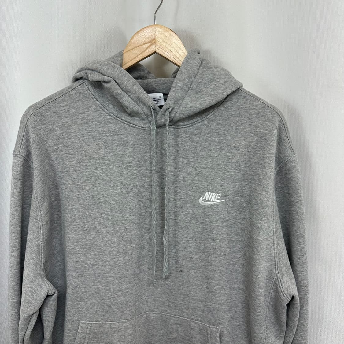   나이키 남자 면100% 후드티 그레이 L  EIW 상품이미지10
