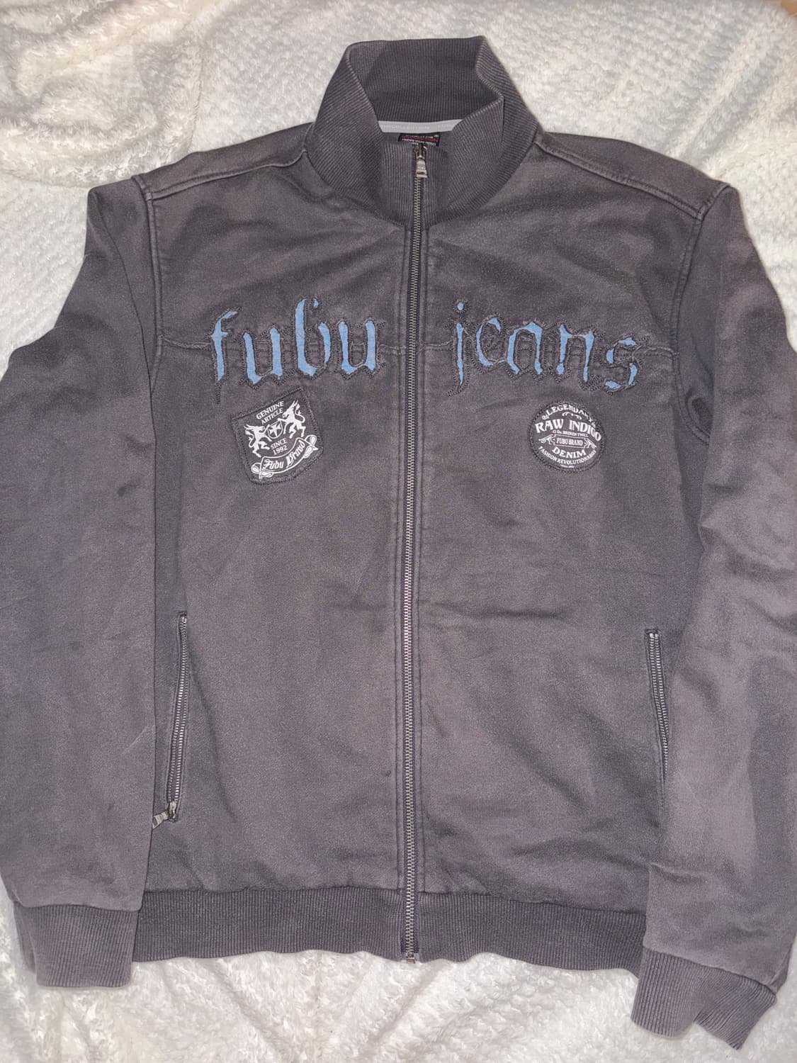 후부 빈티지 코튼 집업 상품이미지1