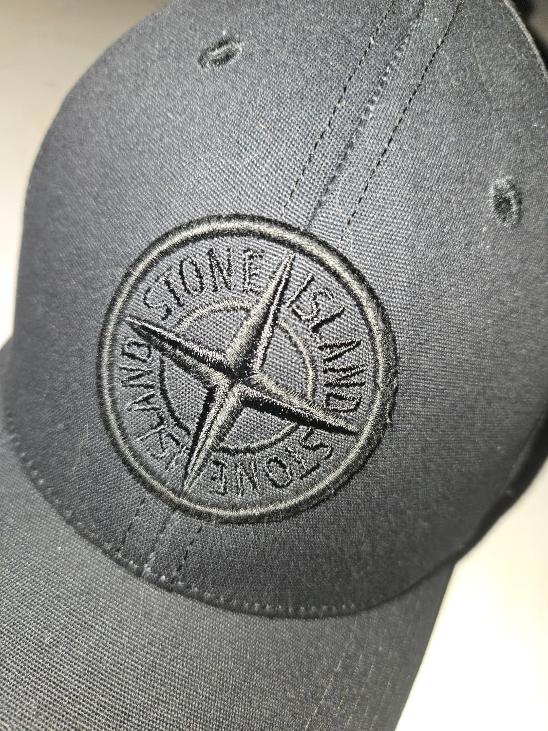 스톤아일랜드 블랙 볼캡 상품이미지3