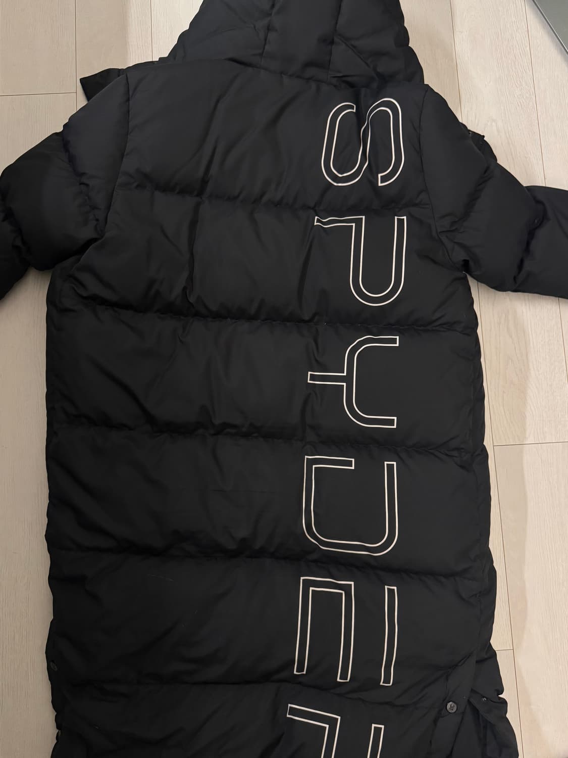 스파이더 롱패딩 여자 상품이미지2