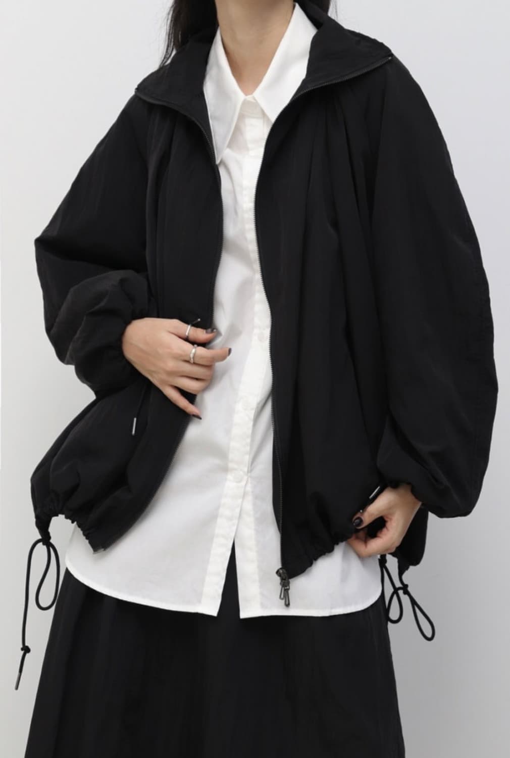 트리밍버드 트레이닝 셋업 자켓 black 상품이미지1