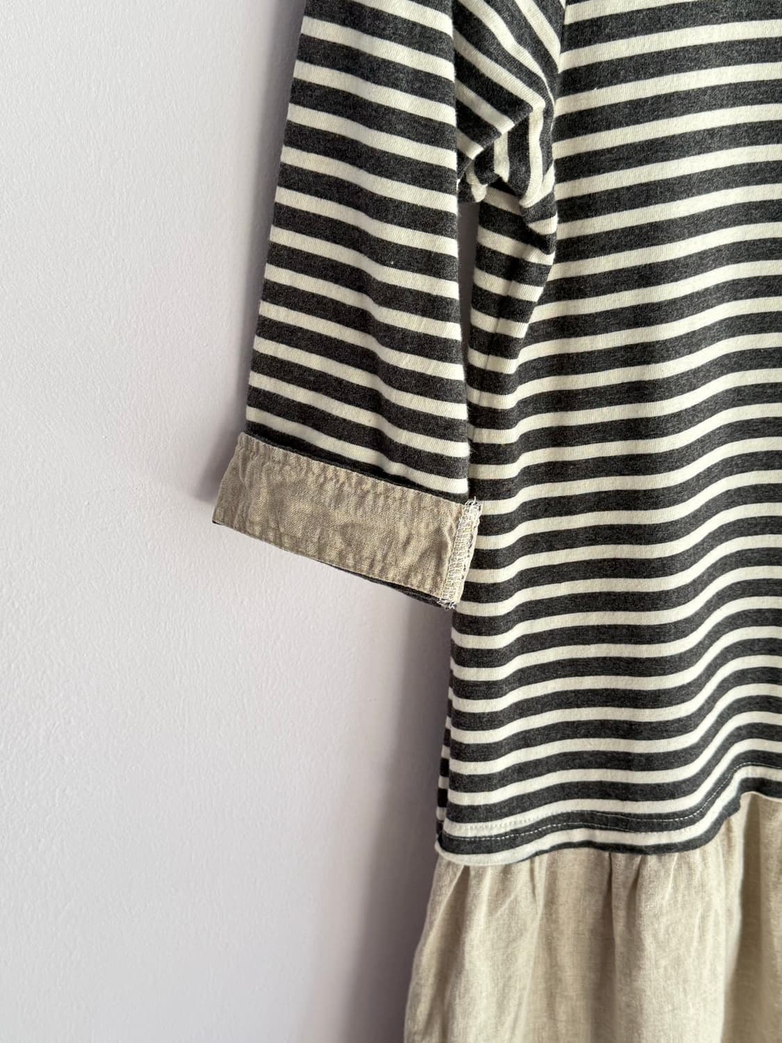 네추럴 스트라이프 원피스 일본빈티지 상품이미지7