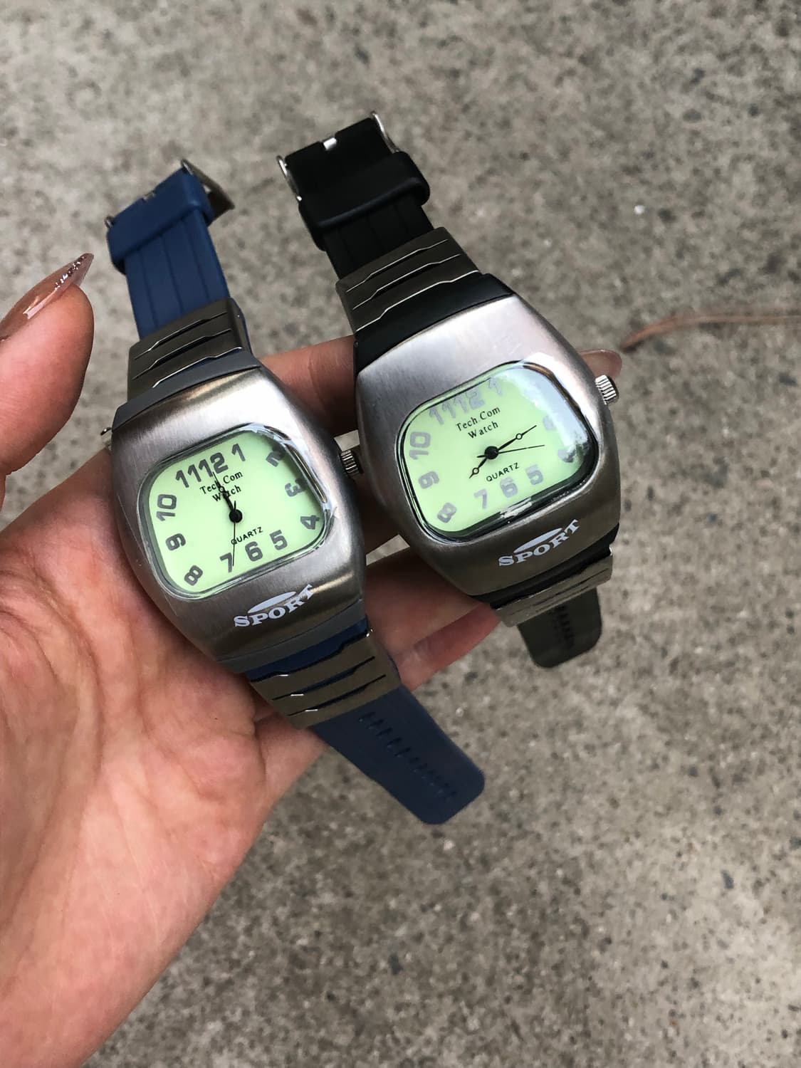 tech com sport watch (navy) 상품이미지1