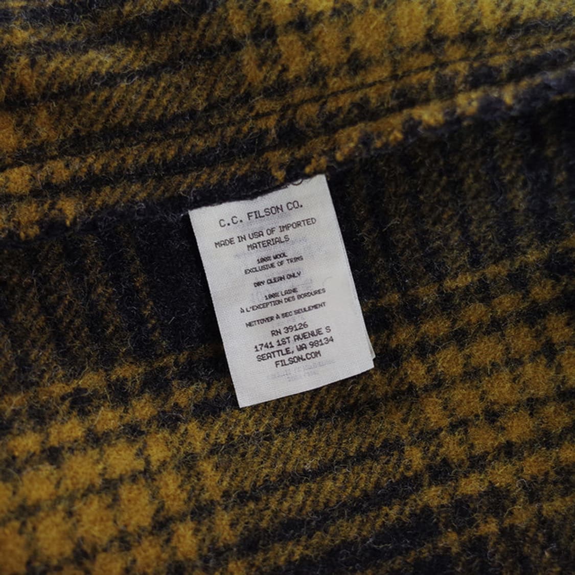 Filson Mackinaw Cruiser Jacket 상품이미지8