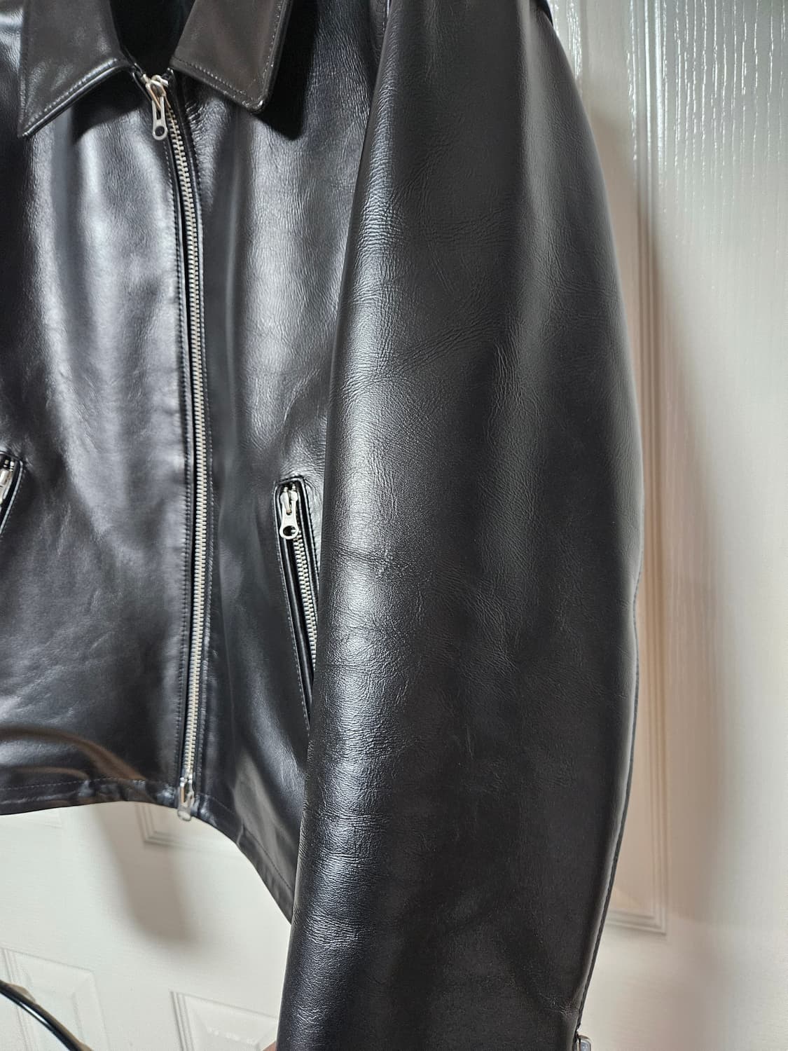 토니웩 카프 레더 자켓 XL 상품이미지5