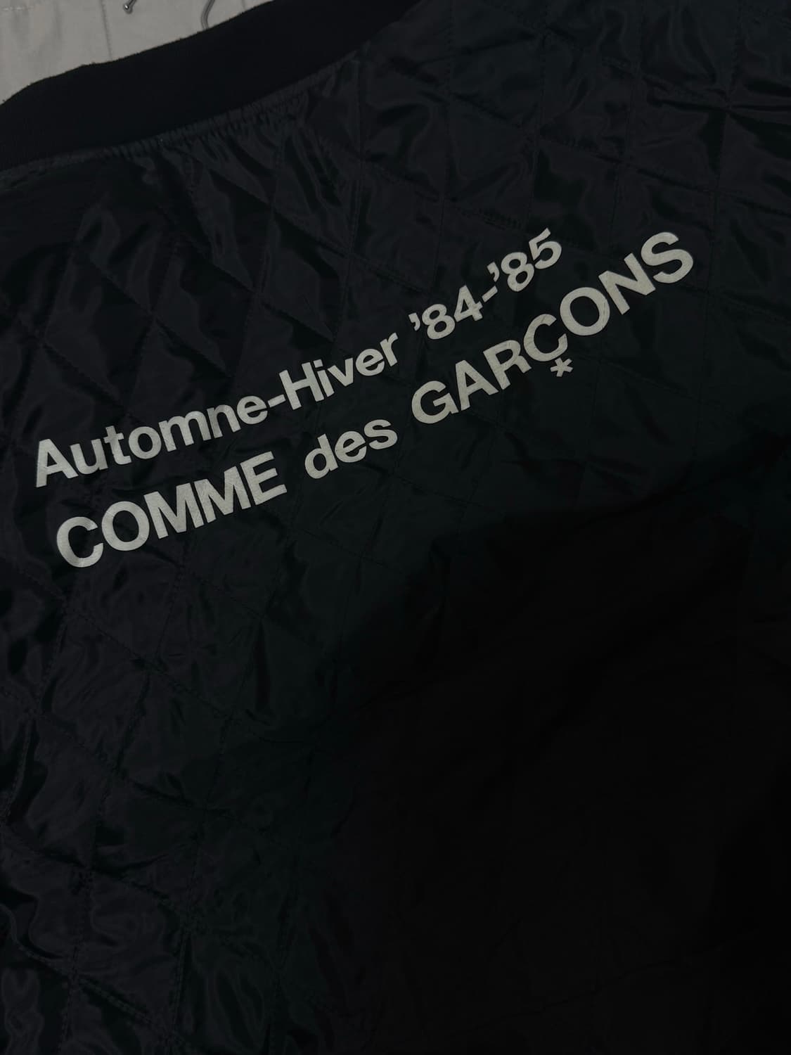 꼼데가르솔 cdg 퀼티드 스태프 블루종 상품이미지5