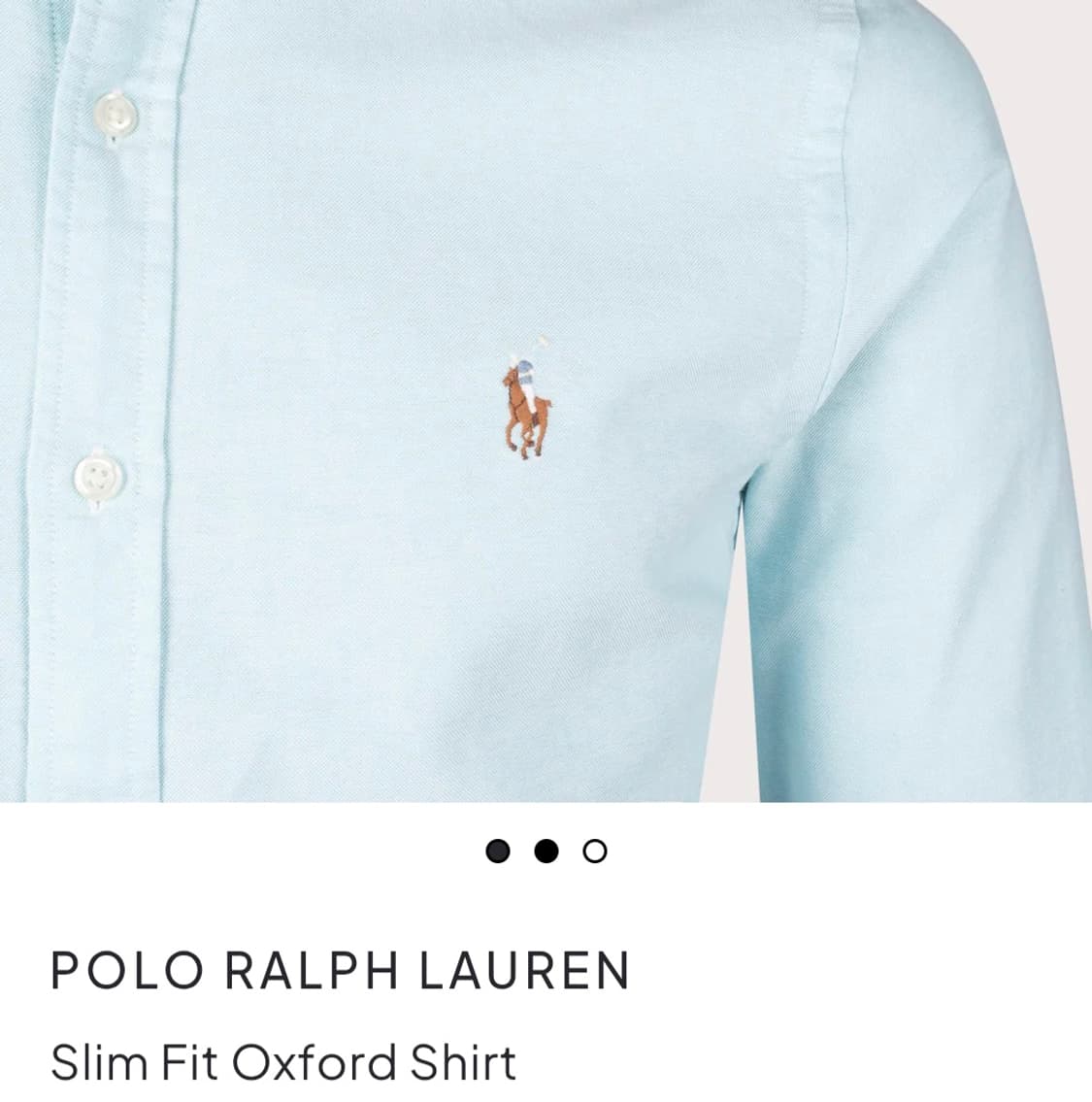 폴로 랄프로렌 옥스포드 셔츠 새상품 L  상품이미지9