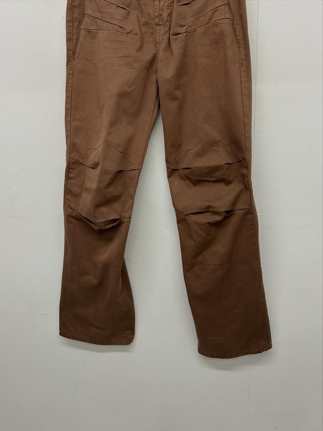 00s 빈티지 마리떼프랑소와저버 브라운 부츠컷 팬츠 상품이미지3