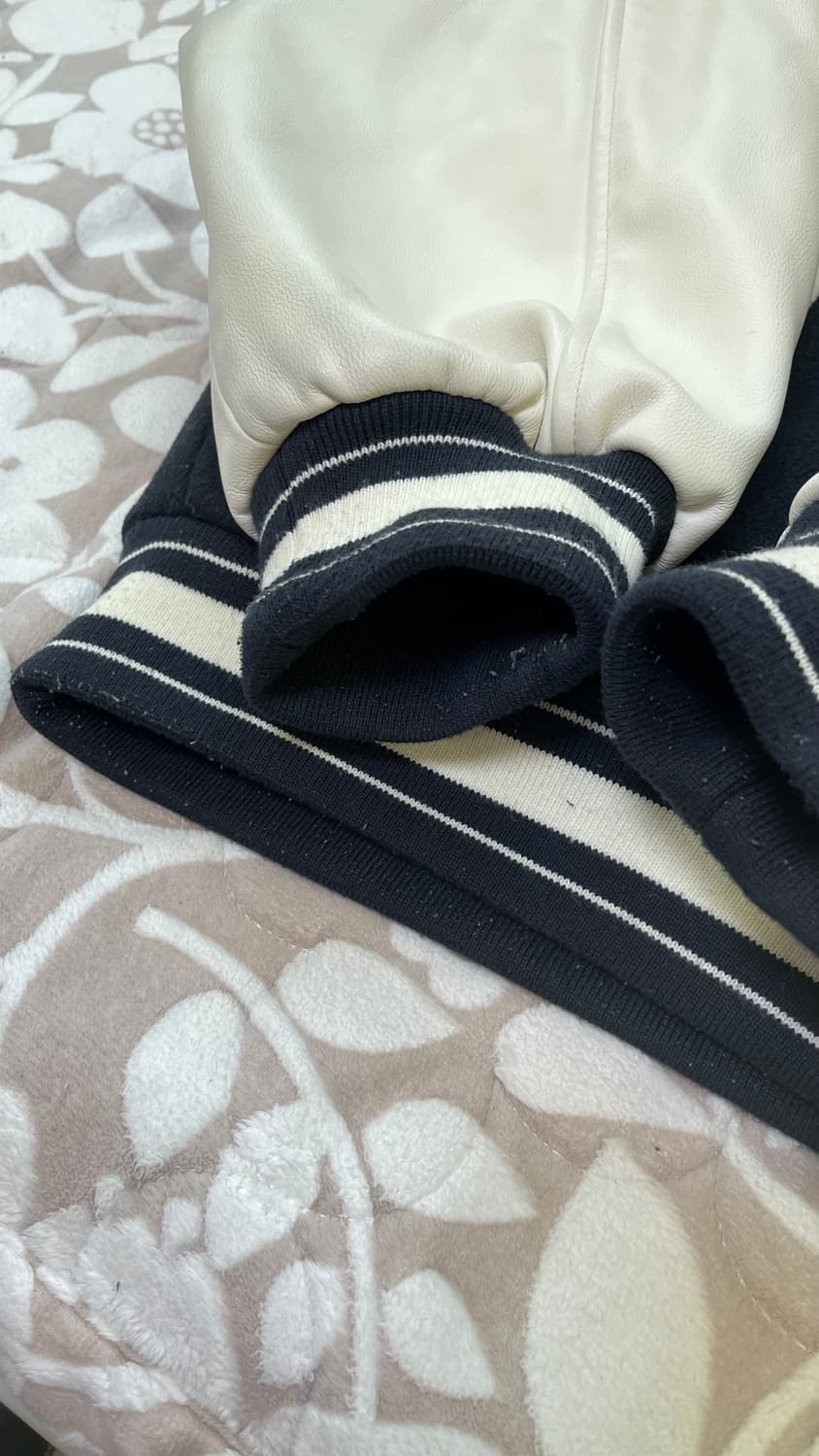 더바이닐하우스 바시티 자켓 네이비 L 상품이미지3