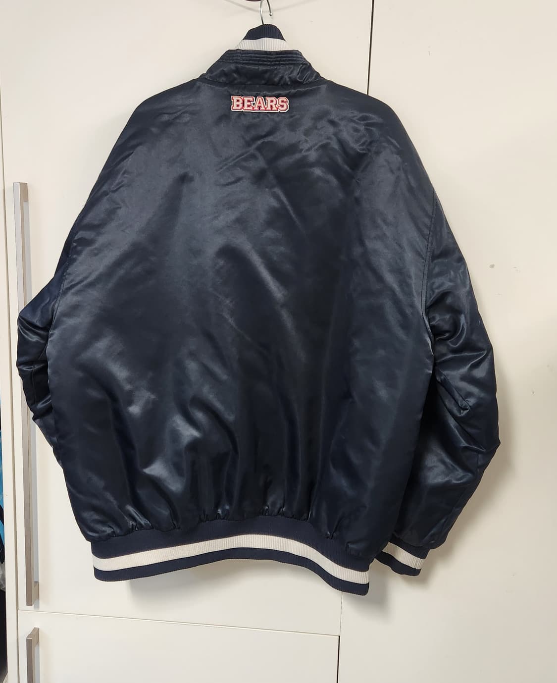 휠라 두산베어스 네이비 야구점퍼 2XL 상품이미지2