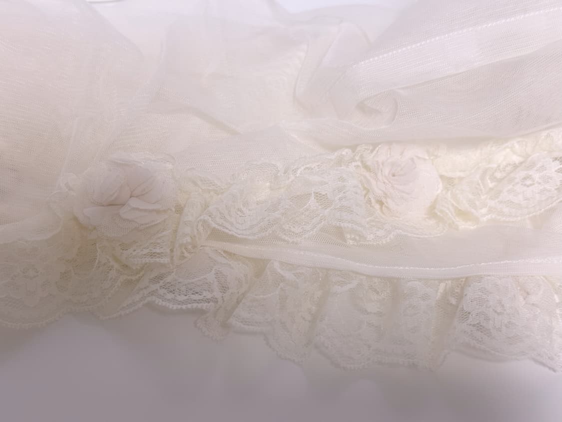 히메갸루 새틴 레이스 숄 달천깔 / 파티 / 이시하라사토미 상품이미지2