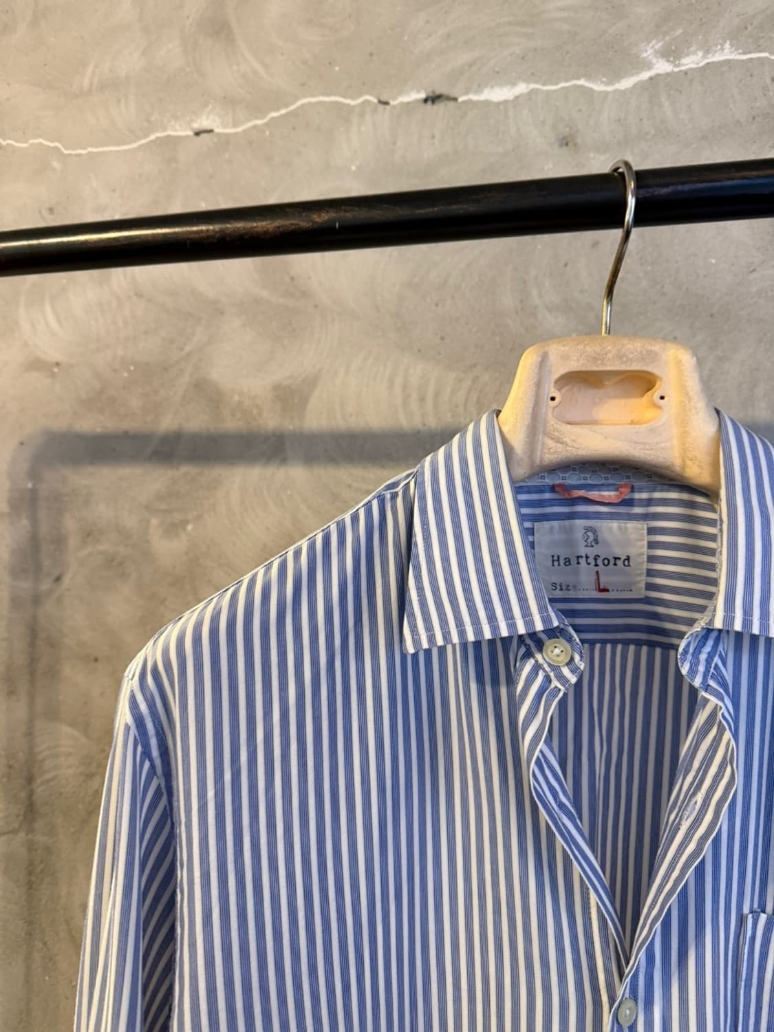 하트포드 스트라이프 셔츠 100 상품이미지5