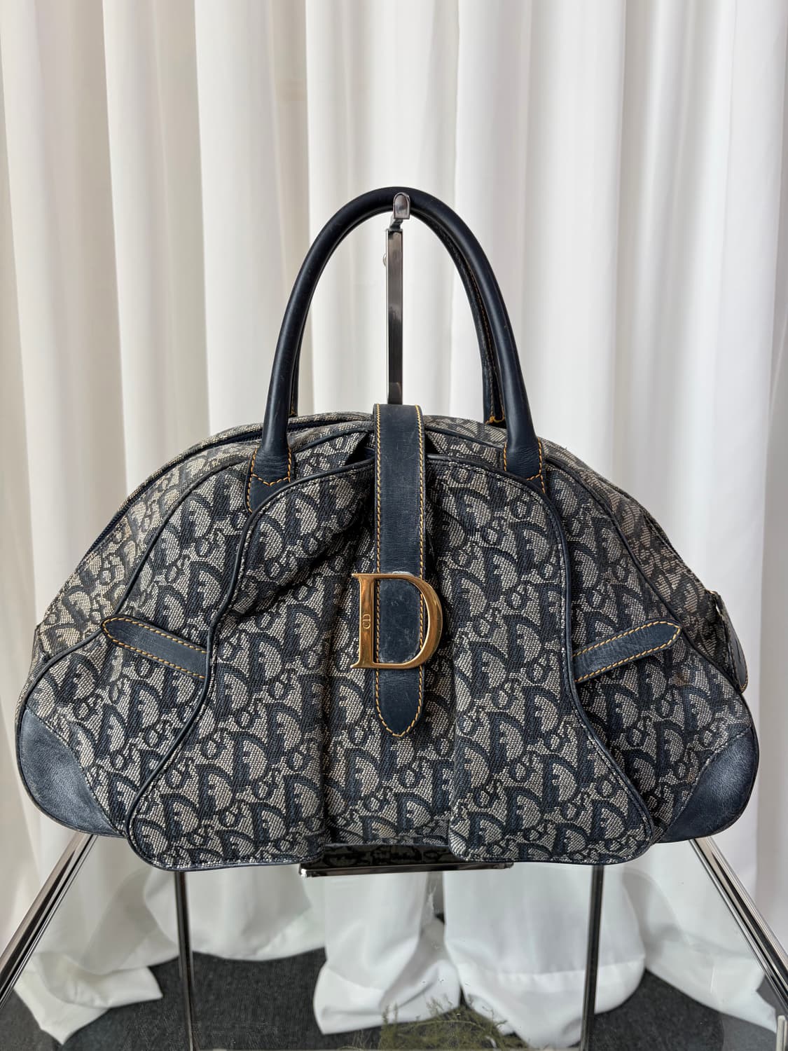 디올 더블 새들 보울러 토트백 상품이미지2