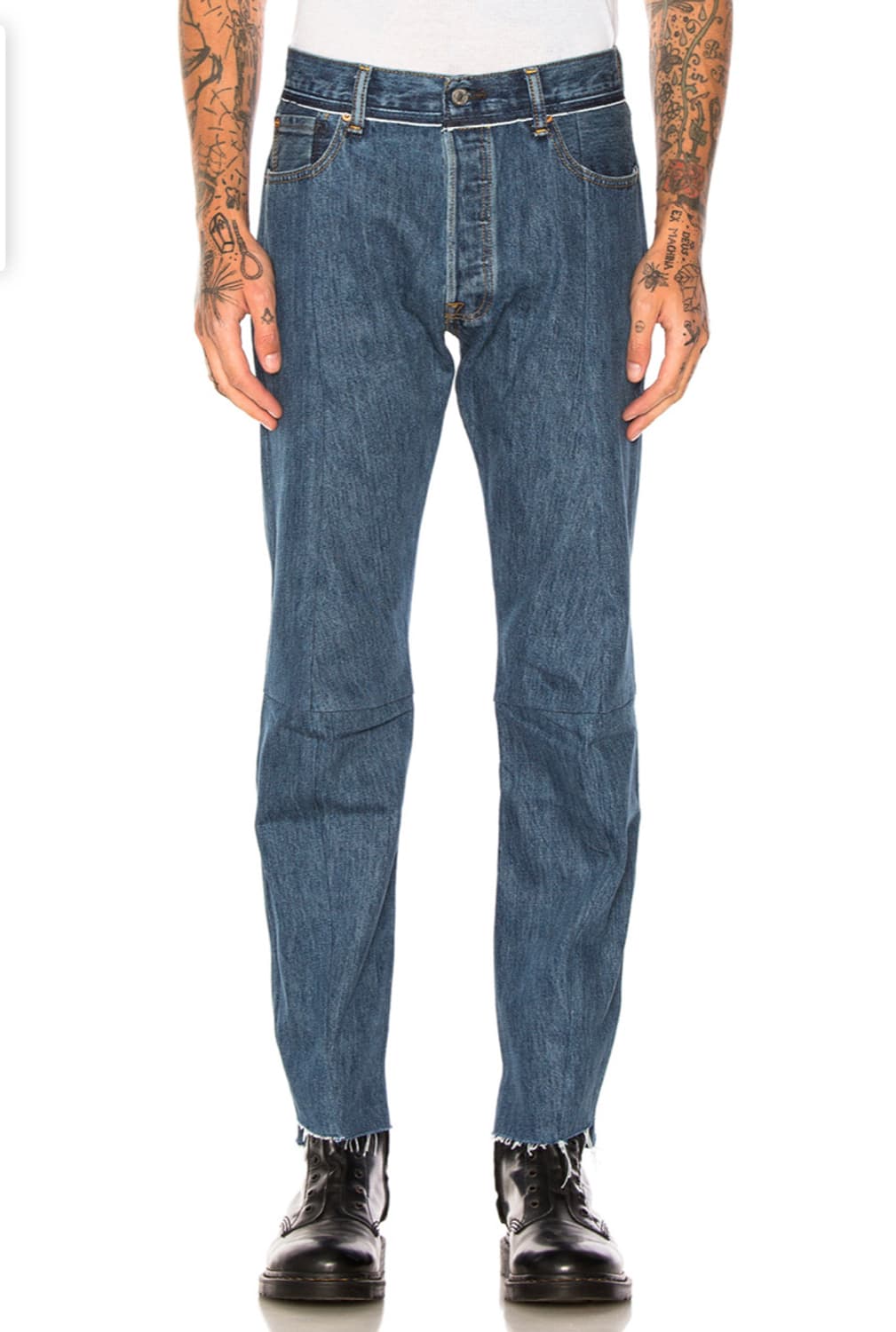 베트멍 리바이스 리워크 데님진 옴므 S 상품이미지3