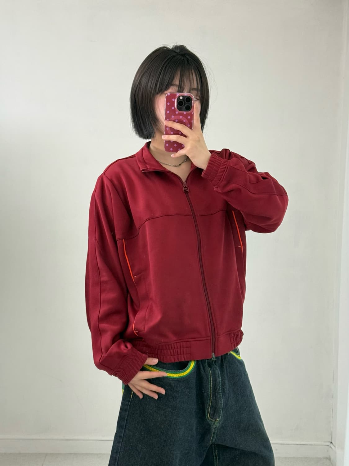 나이키 x 마틴로즈 버건디 져지 상품이미지4