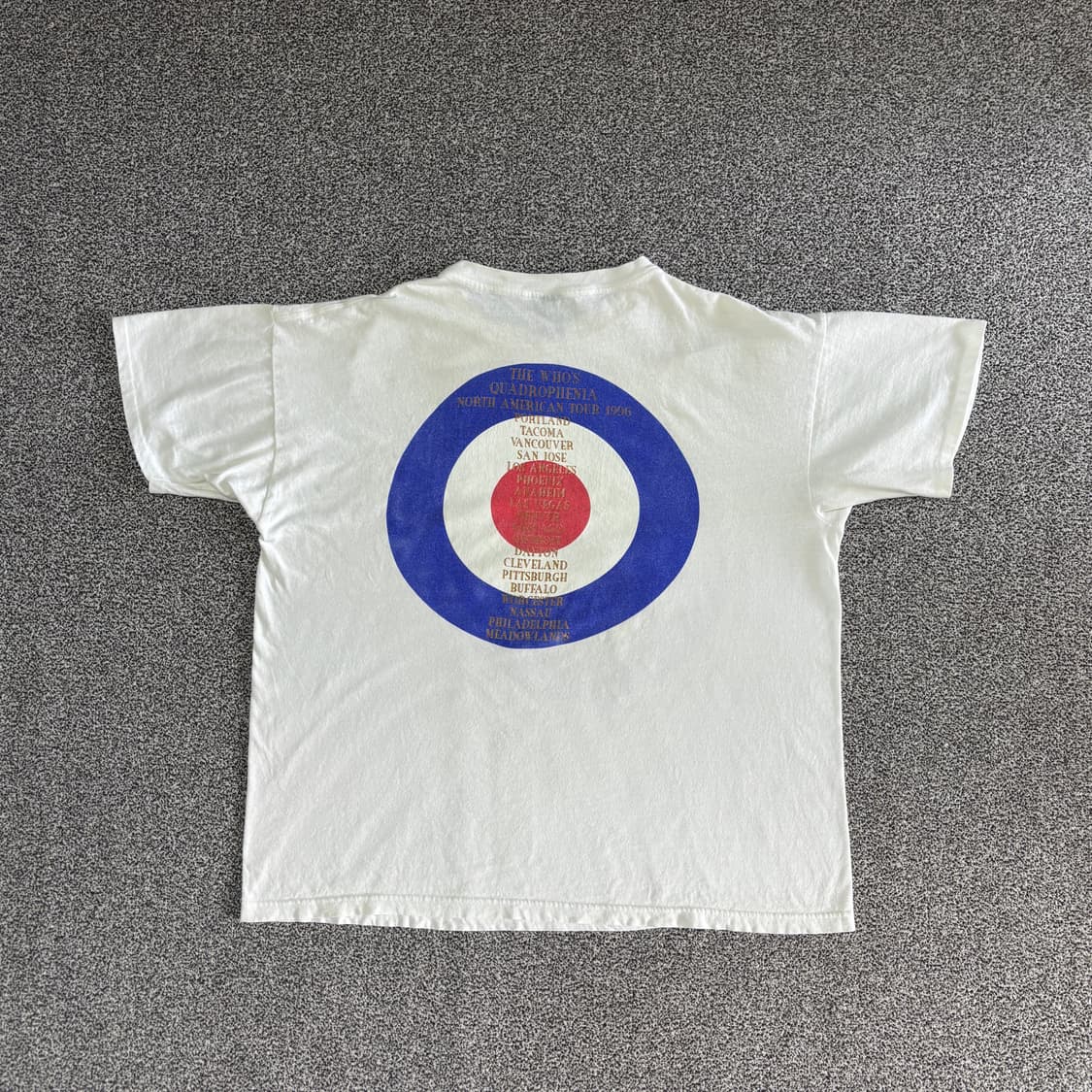 90s 빈티지 더후 the who 밴드 티셔츠 상품이미지2